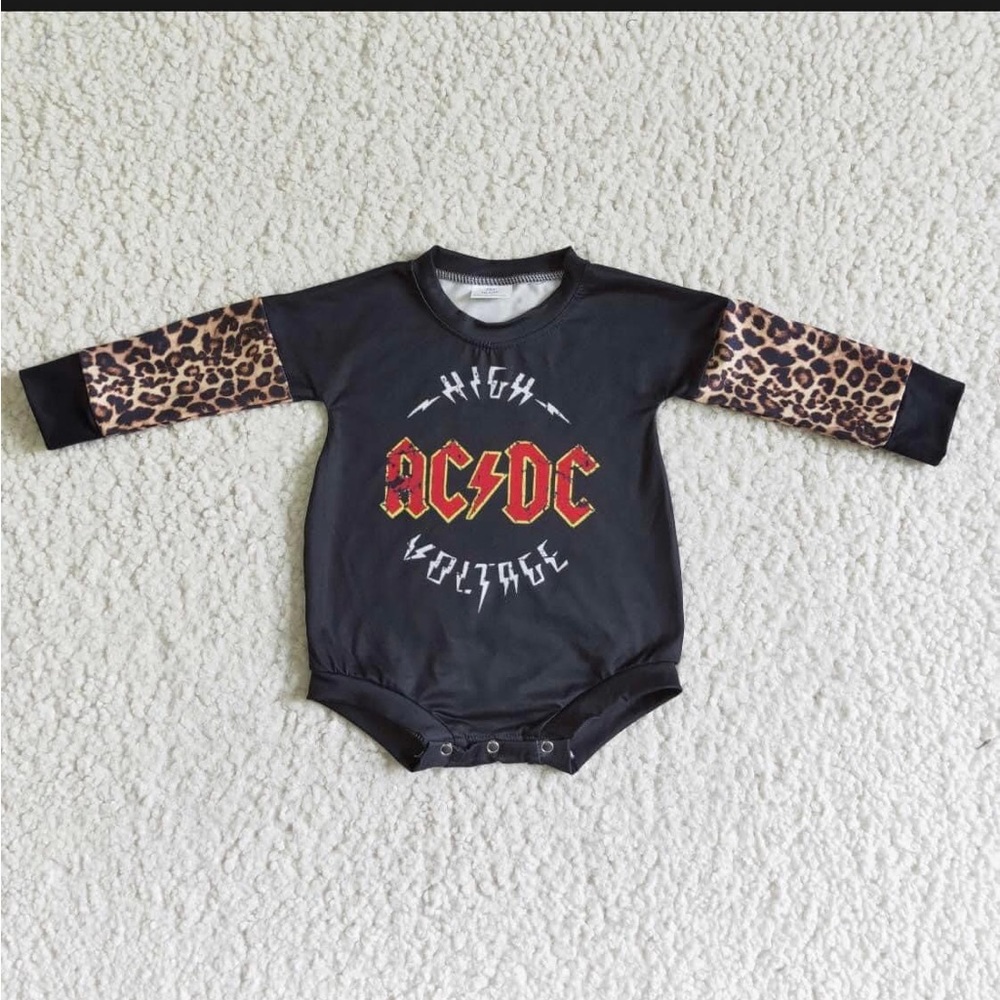 NWT Super Cute One Piece AC/DC Outfit 😍